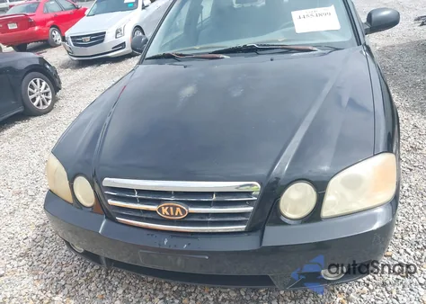 2004 Kia Optima Ex V6/Lx V6 из США, поврежденный, VIN KNAGD128845304341